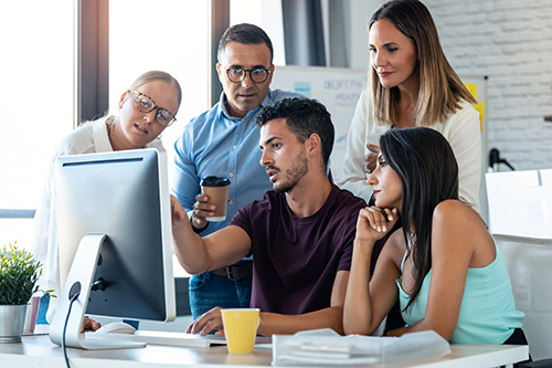 Ocean County website design team